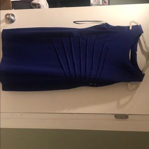 Royal blue Ivanka Trump dress